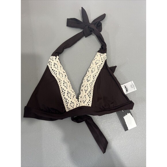 Mossimo Brown‎ Bikini Top Size S NWT - Picture 1 of 4